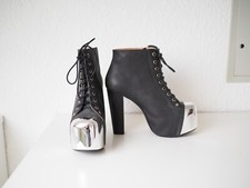 Jeffrey Campbell Lita Cap Black Eu 39 Leder