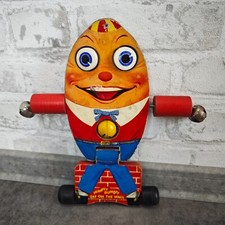 Humpty Dumpty Fisher Price 757 Ziehspielzeug Glocken vintage Spielzeug 60er 70er