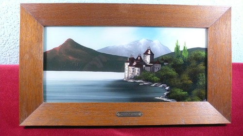 Altes original perlmuttbild - altes,