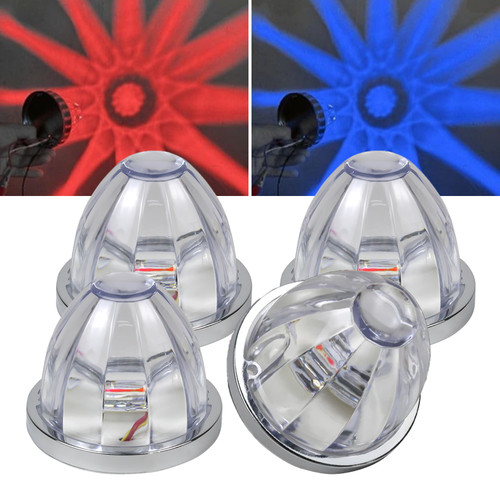4stk led wassermelone leuchten - led,