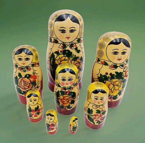 Russische matroschka teilig - russische,