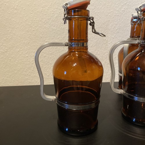 Desinfiziert bierflasche - desinfiziert,