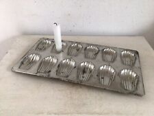 Alte Backform Madeleine Form Blech Shabby Chic Vintage Landhaus Deko Brocante