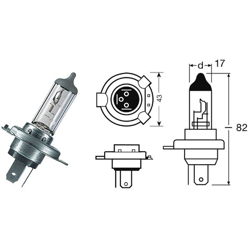Osram lampe - lampe, 12v