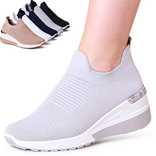 Damen keil sneaker - sneaker, plateau