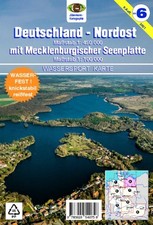 Wassersport-Wanderkarte /