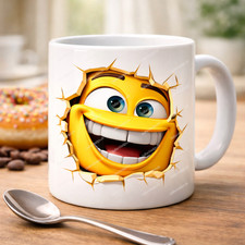 Lustige Tasse Emoji 3D Cartoon