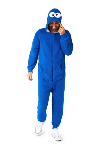 Krümelmonster onesie - krümelmonster,