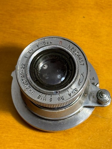 Russische objektiv industar - russische, 22