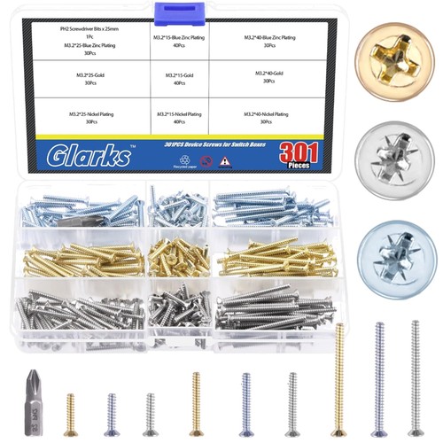 Schrauben set stahl 2 - schrauben, m3.2