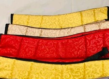 Schabracke Sattelunterlage Barock Gold XXL-lang Barocksattel