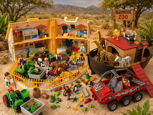Playmobil zoo tierpark - playmobil, zoo/tierpark