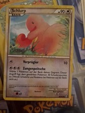 Schlurp 66/102 Pokémon Triumph Karte Deutsch