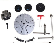 Drehfutter Drechselfutter SET selbstzentrierend DS125PRO 4-Backenfutter M33