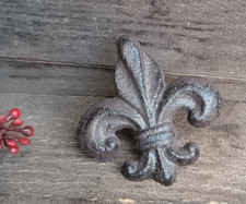 ❤ Möbelgriff Türknauf  Schubladengriff Französische Lilie Eisen Clayre & Eef ❤