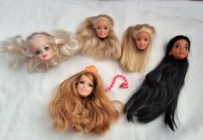 Konvolut ♥ Barbie Disney Jasmin  Clone Meerjungfrau  ♥ 5 Köpfe