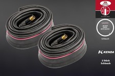 2 Stück 28 Zoll KENDA Fahrrad Schlauch 28x1.125 bis 1.75 AV Tube 28/47-622/635