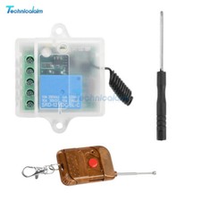 433Mhz Universal Wireless Remote Control Switch With DC12V Relay Receiver Module