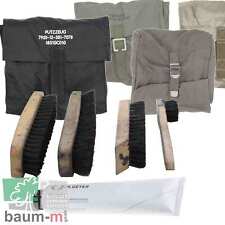 Original Bundeswehr Schuhputzset Schuhputzzeug schwarze Schuhcreme BW Bürste
