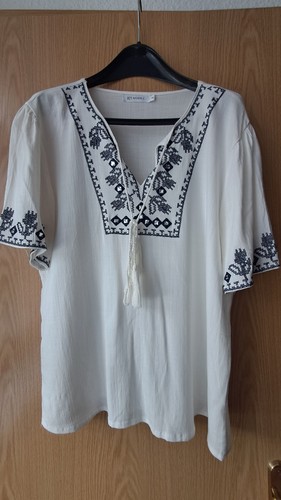 Damenbluse shirt folklorestil - damenbluse,