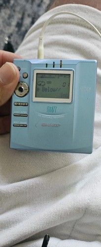 Sharp minidisc player - sharp,
