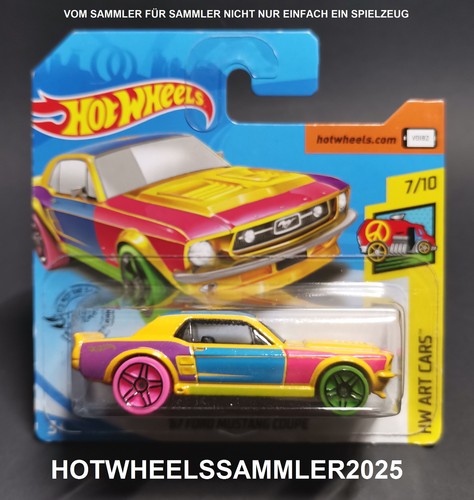 Hot wheels 1967 ford - hot, mustang