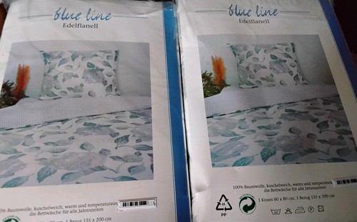 Bettwäsche blue line - bettwäsche,