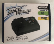 ACTIV ENERGY Universal-Ladegerät 4,0 A für 20/40V 20V für Ferrex Akku Werkzeuge
