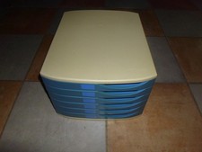 Schubladenbox 6 Schubladen Schübe SMEAD DIN A4 Dokumenten Ordner