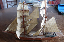 Holzmodell 23 cm 2 Mast