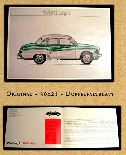 Wartburg 311 original - *,