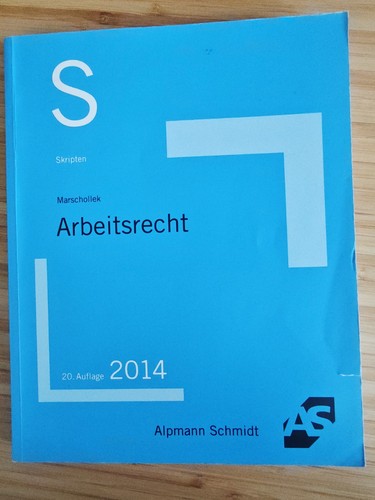 Arbeitsrecht alpmann schmidt - alpmann,