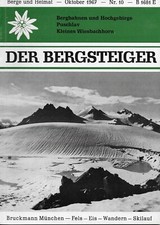 ZEITSCHRIFT  " DER BERGSTEIGER