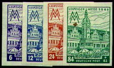 SBZ Nr. 162BX-165BX postfrisch