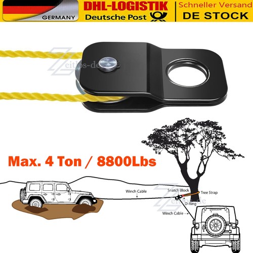 Umlenkrolle seilwinde 4000 - 4000, kg