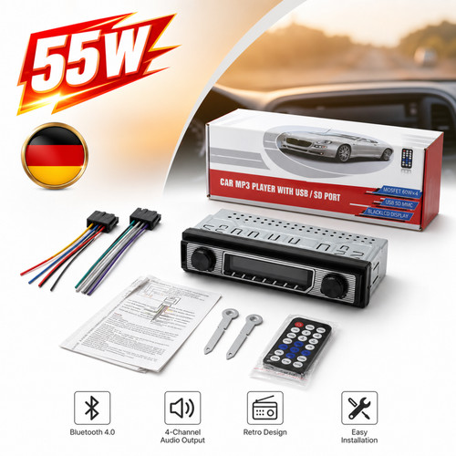 Autoradio bluetooth mp3 player - autoradio,