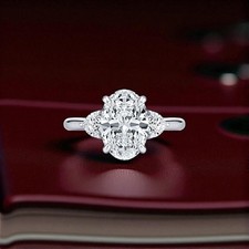 18 Karat Weißgold Diamant