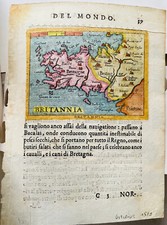 Antique Map, "Britannia"