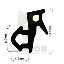 5m Fensterdichtung EPDM