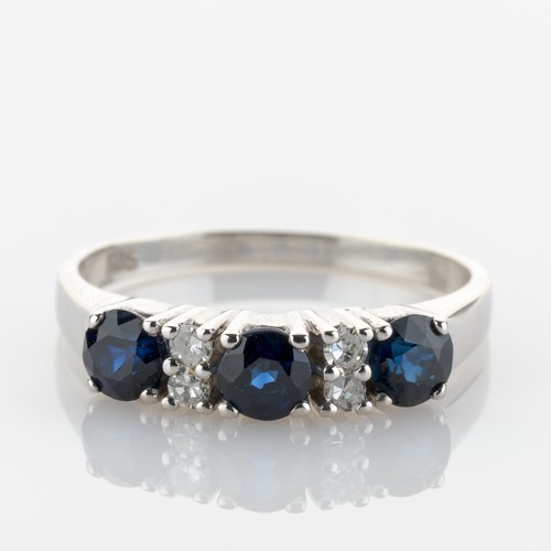 Ring aus 585er - , weißgold