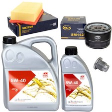 Motoröl Filter Set 5W-40 6