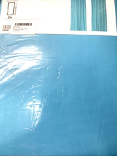 IKEA VIVAN Sheer Curtains Blue