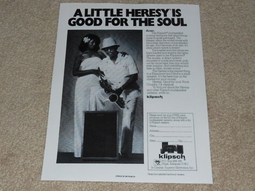 Klipsch heresy lautsprecher - klipsch,