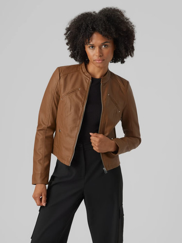 Vero moda damenjacke braun - moda,