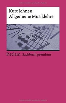 Allgemeine musiklehre johnen - allgemeine,