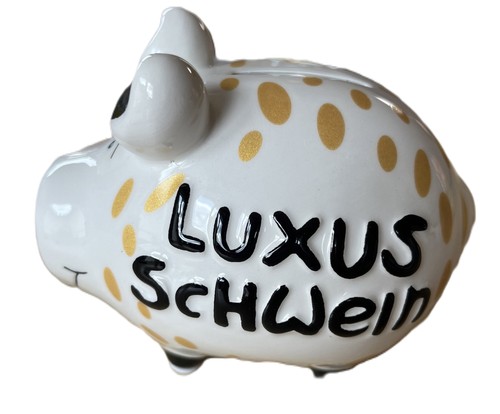 Spardose schwein keramik - spardose,