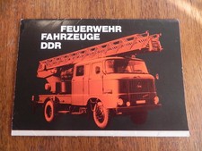 DDR Feuerwehr Farbbildmappe