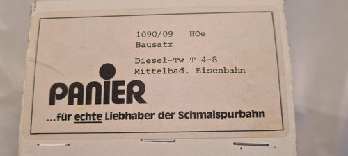 Panier komplettbausatz h0e - panier,