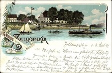Litho Hamburg Bergedorf Vierlande Kirchwerder Zollenspieker,... - 10812162