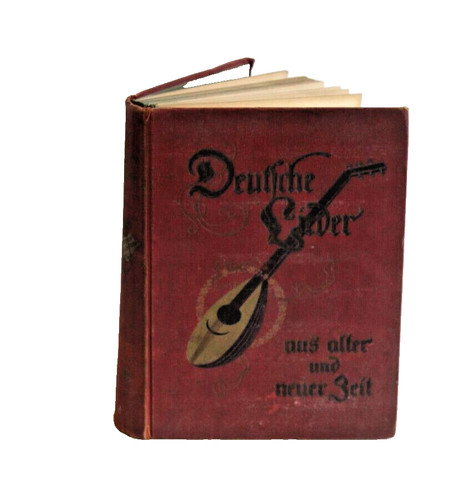Deutsche lieder aus alter und - alter,